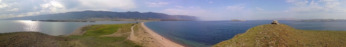 панорама Байкала и Малого моря