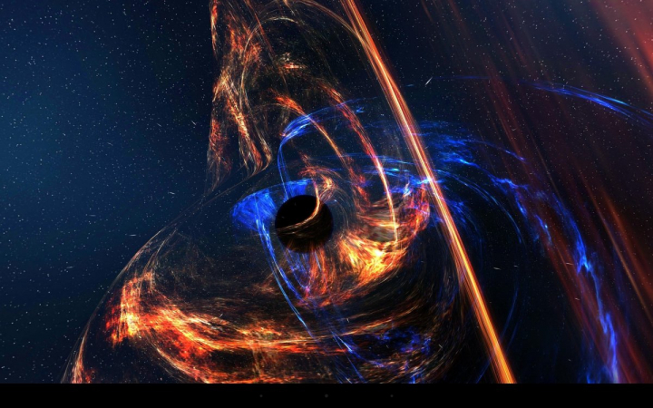Стивен Хокинг в свое время выдвинул теорию, согласно которой темная материя может являться скоплением первичных черных дыр. Но тогда их размер должен быть сопоставим с атомом